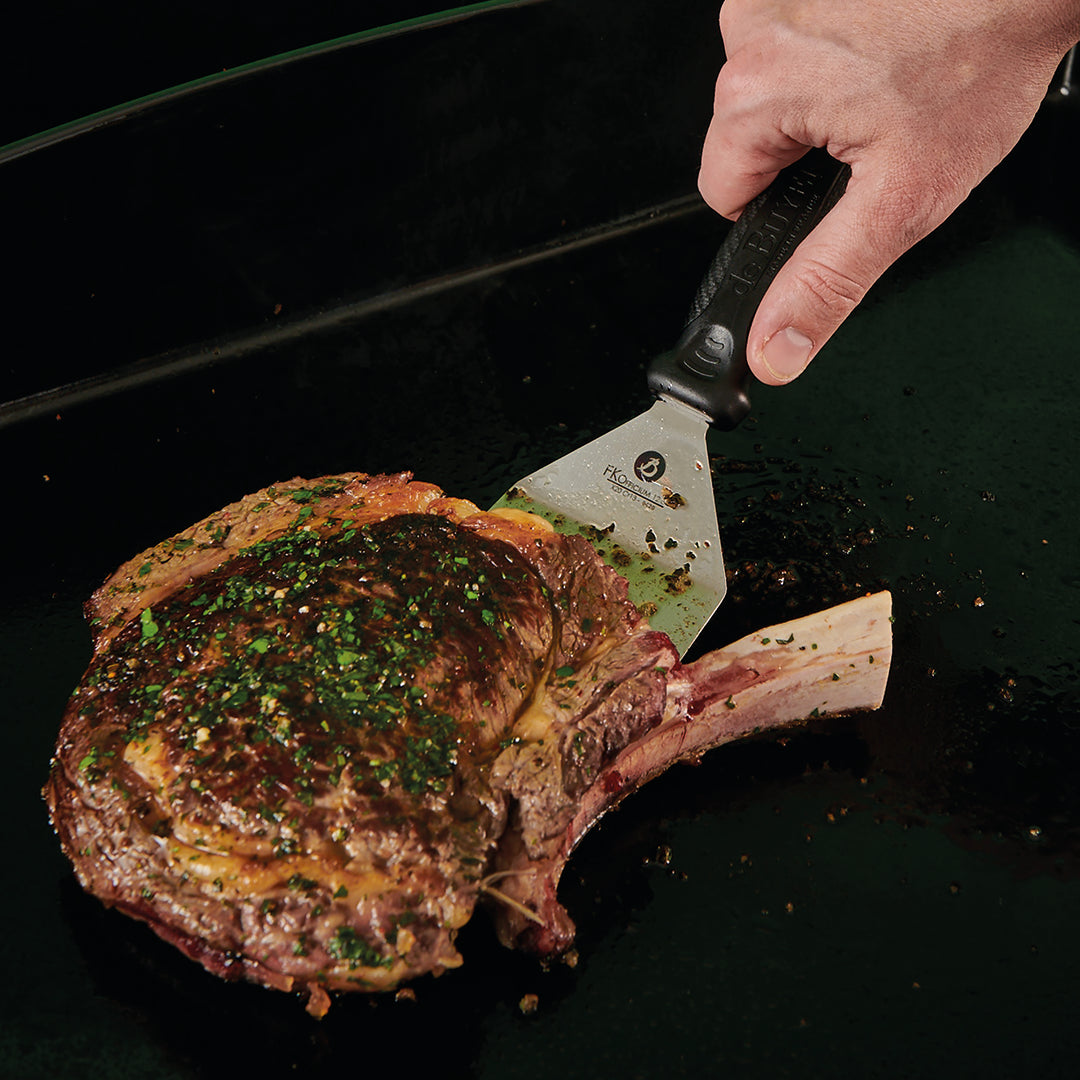 FKOfficium Hamburger Spatula - Stainless Steel and Carbon Fiber