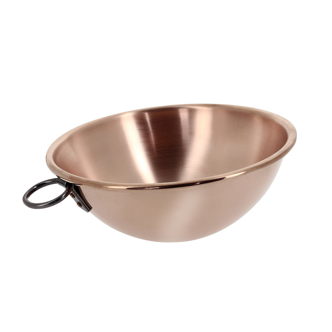 de Buyer Copper Mixing Bowl: 10.25