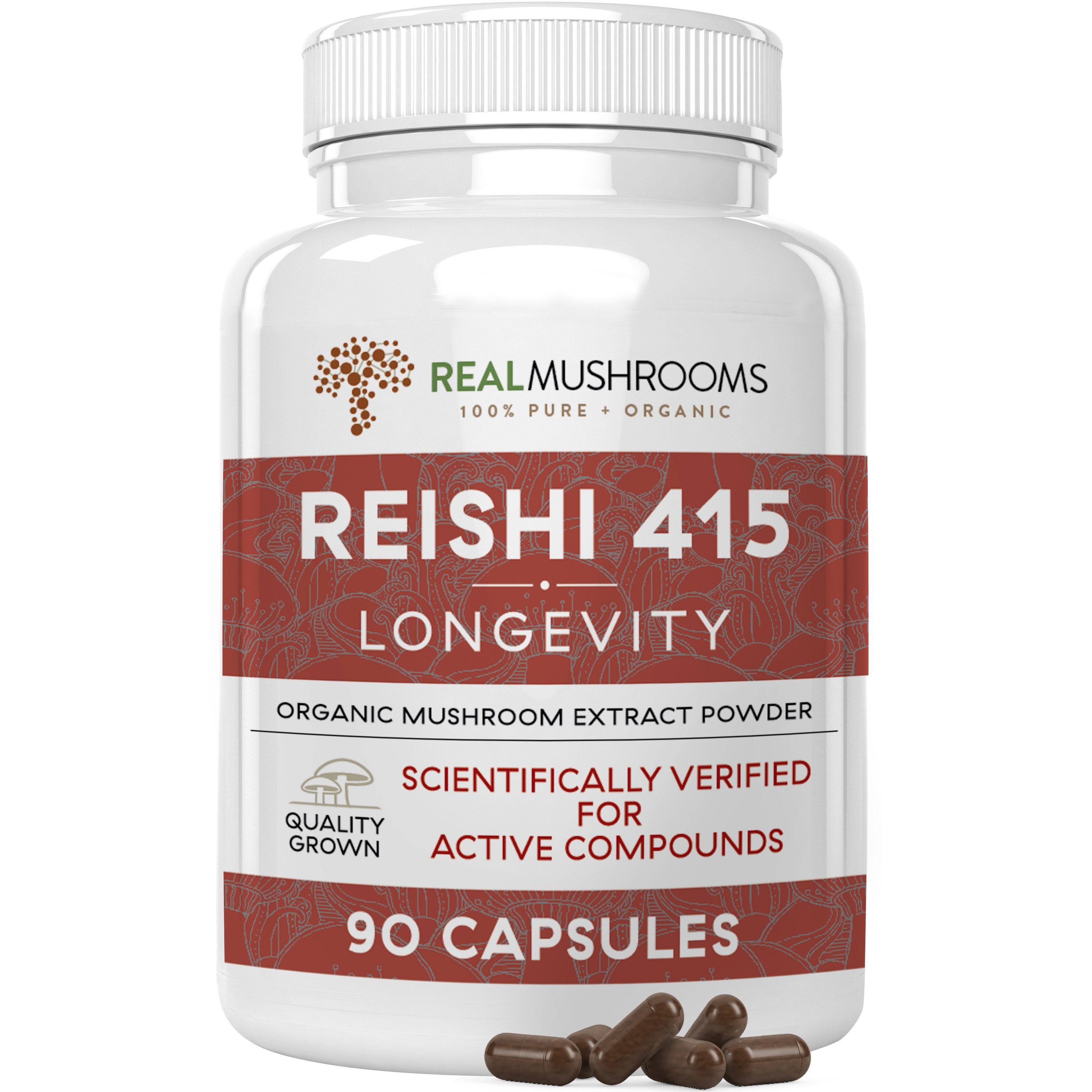 Reishi 415 - Capsules Capsules Real Mushrooms 