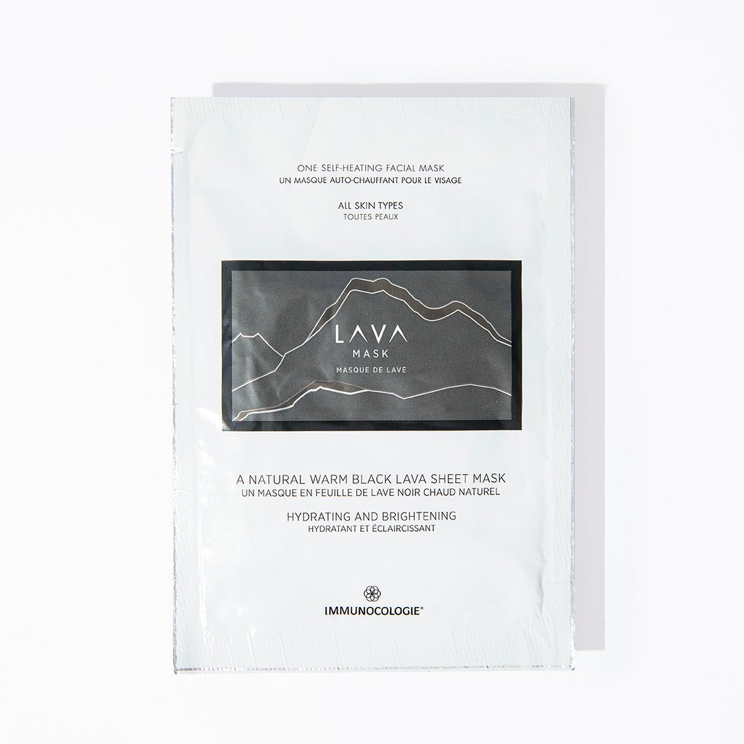 Lava Sheet Mask Masks Immunocologie