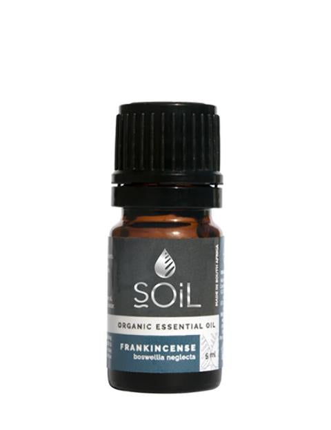 Organic Frankincense Essential Oil (Boswellia Neglecta) 5ml Essential Oils Soil Organic Aromatherapy 