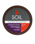 Organic Shea Butter - Lavender Scented 100ml Shea Butter Soil Organic Aromatherapy 