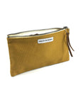 POUCH MUSTARD Cosmetic Bags Made Free 