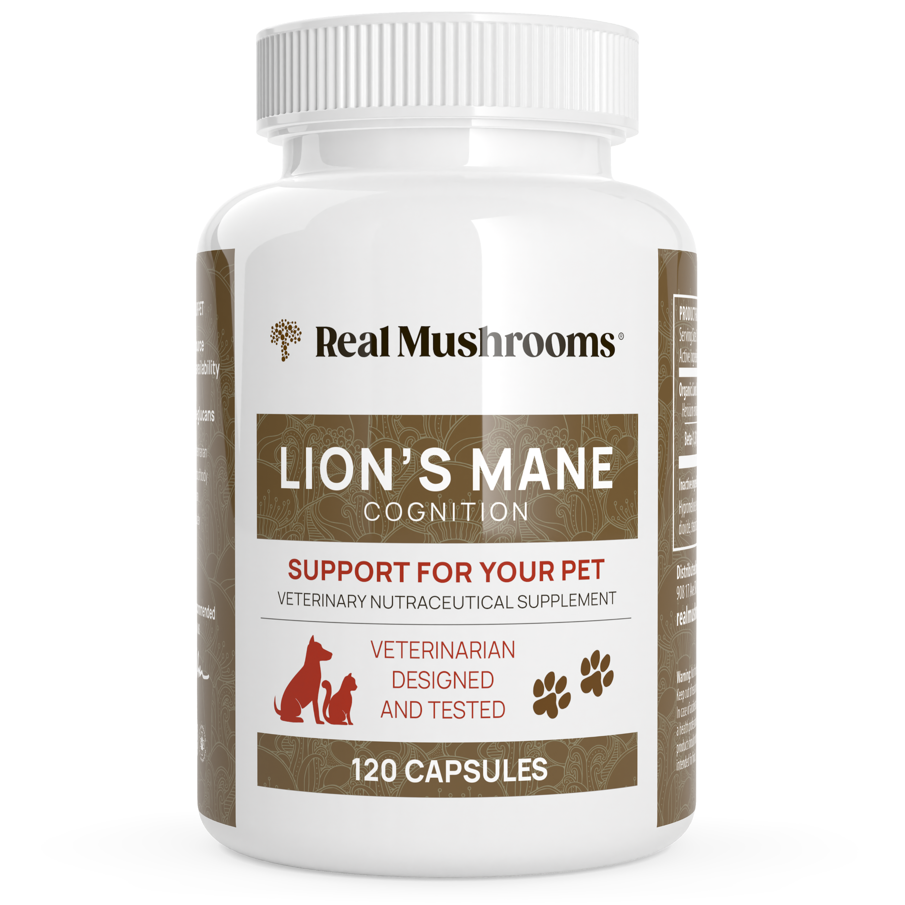 Organic Lions Mane Extract Capsules for Pets