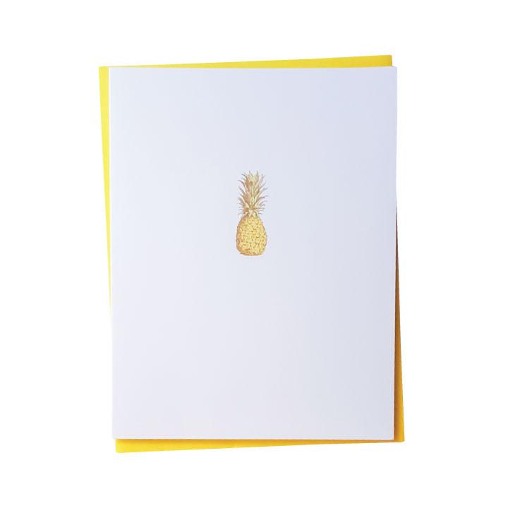 Pineapple Notes Note Card Bradley &amp; Lily 