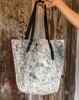 Tsavo Tote Black/White Tote Bags RoHo Goods 