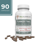 Turkey Tail Extract - Capsules Capsules Real Mushrooms 90 Capsules 