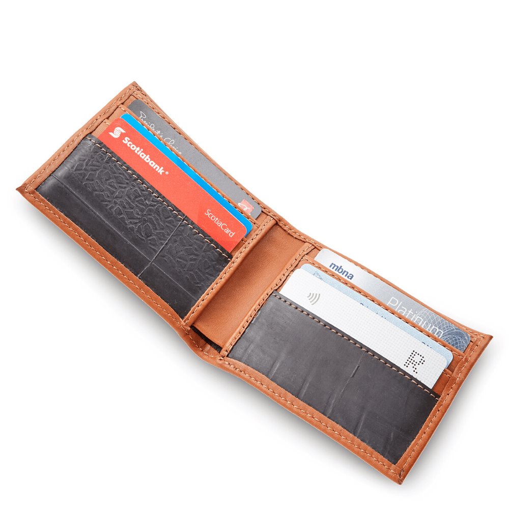 The Michel Bifold Leather Wallet wallets Brave Soles 