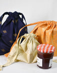 Pack of 3 Drawstring Bags Drawstring Bags World for Good 