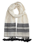 White Kutch Scarf Scarf Passion Lilie 