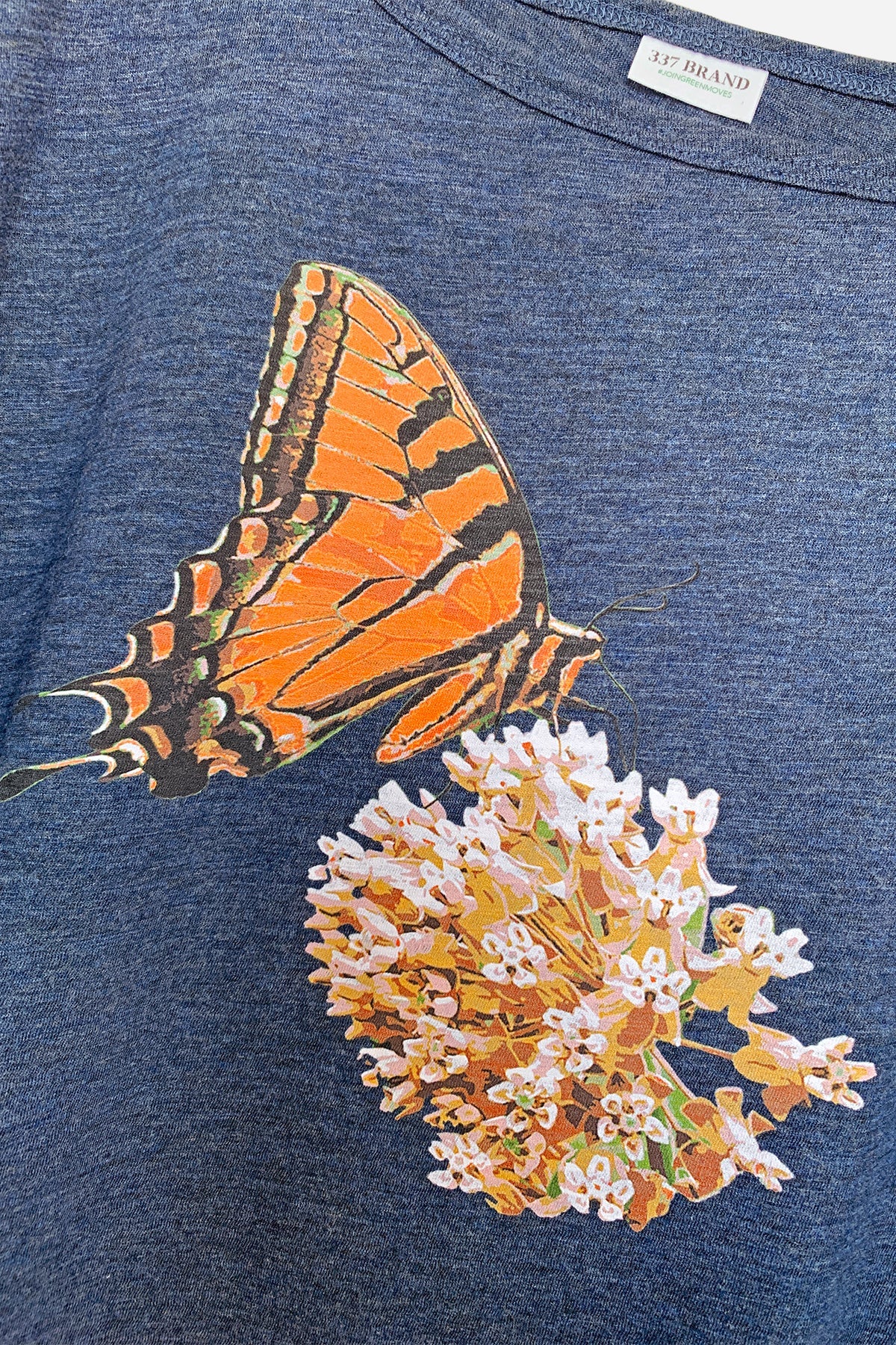 ORGANIC BUTTERFLY GRAPHIC TEE