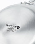 ALCHIMY 3-ply Stainless Steel Rounded Sauté Pan