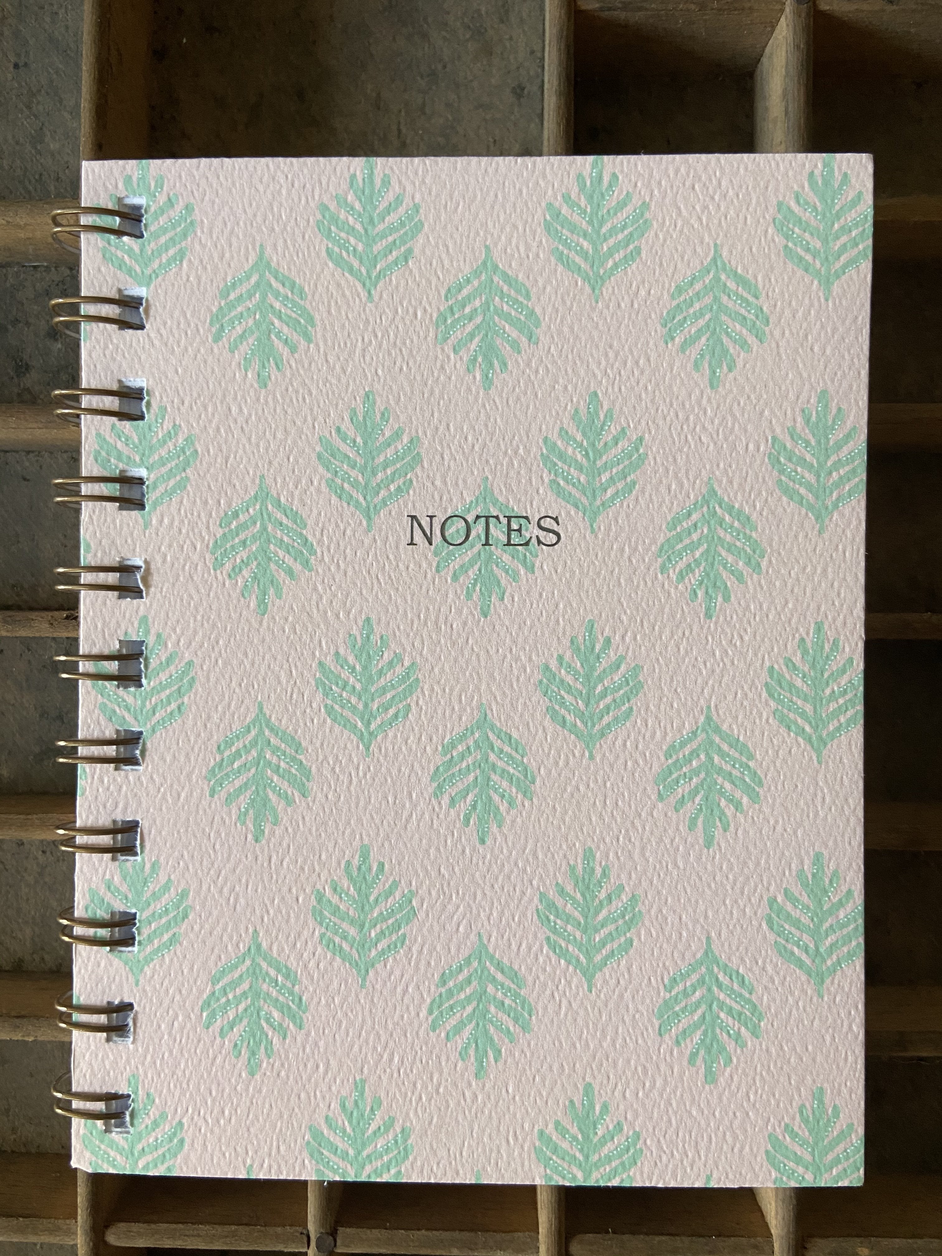 Lauae pink Spiral Bound Notebook Notebook Bradley & Lily 
