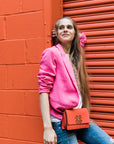 Maisie - Red Multi-Wear Vegan Clutch Clutches GUNAS New York 