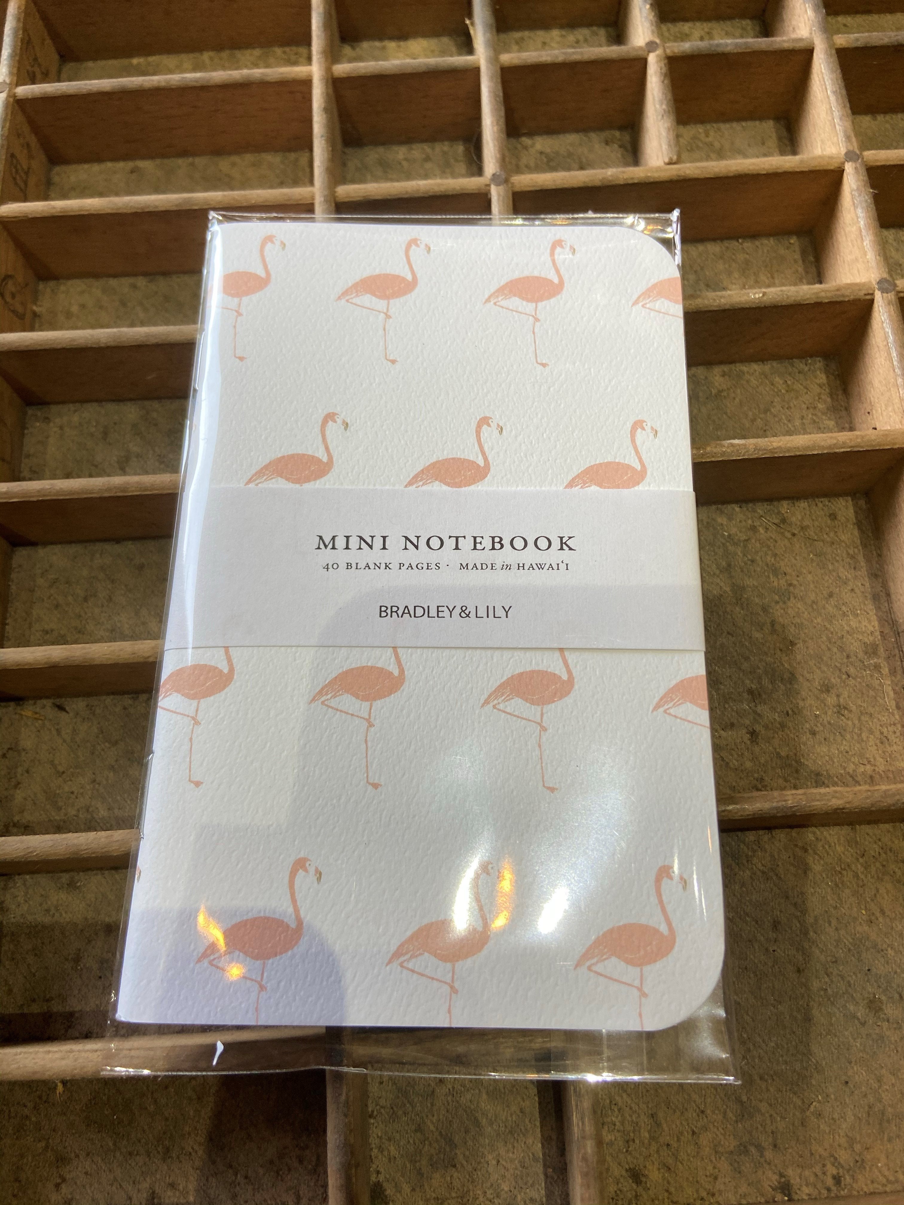 Flamingo Mini Notebook Notebook Bradley &amp; Lily 