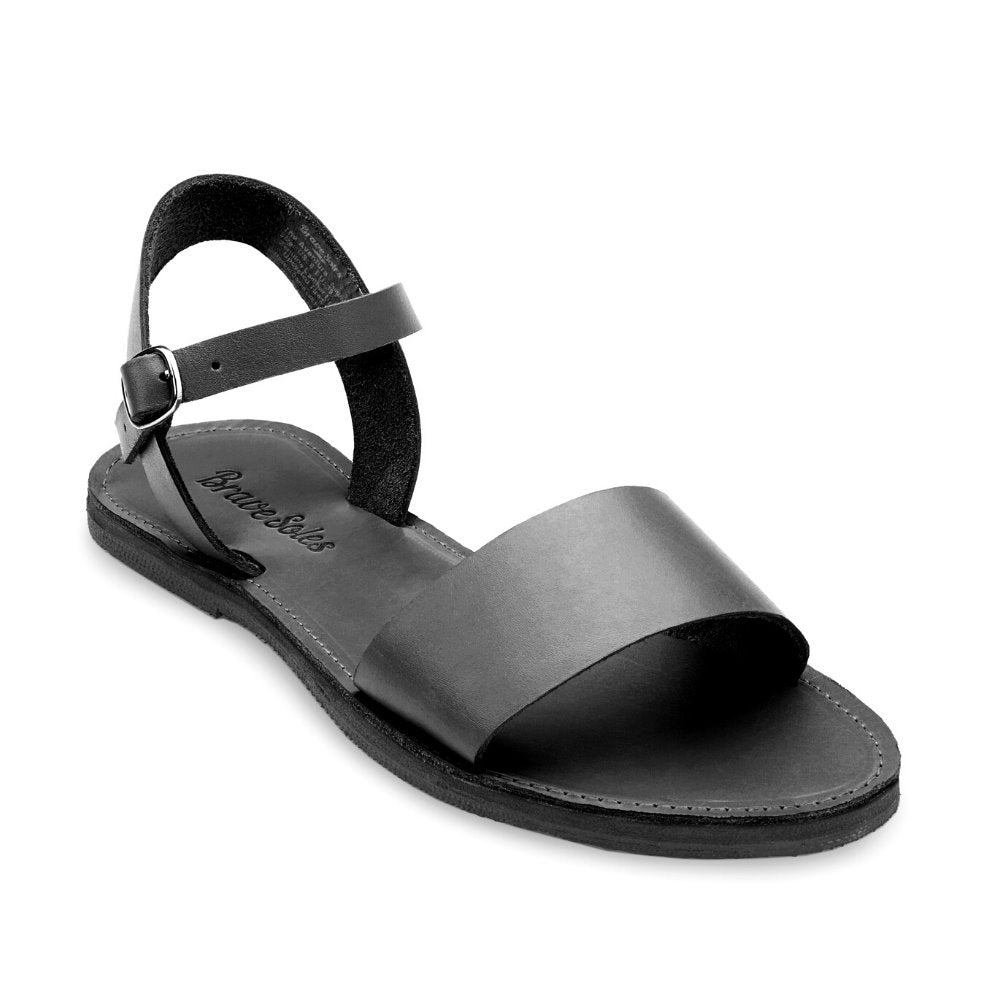 The Aventura Leather Walking Sandal Sandals Brave Soles 