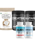 Pure Food Lean Muscle / Fat Loss Bundle - 5 Supplement Stack