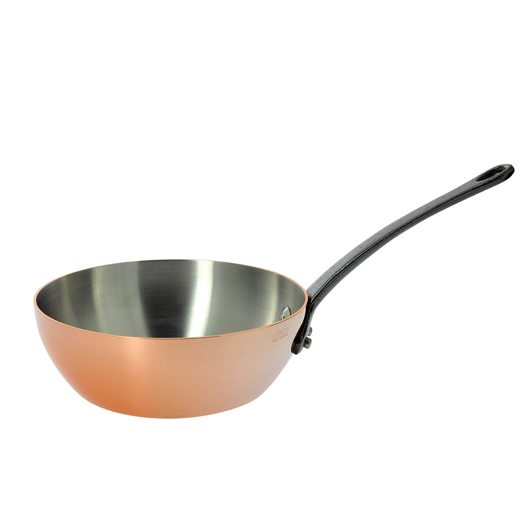 INOCUIVRE TRADITION Copper Conical Saute Pan Cookware de Buyer 