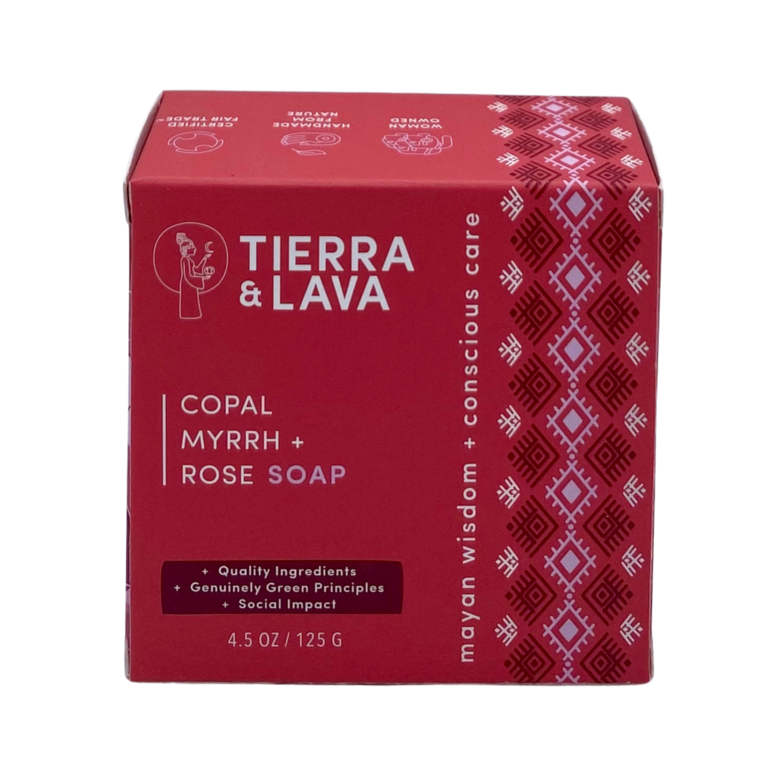 Copal, Myrrh &amp; Rose Soap Bar (4.5oz)