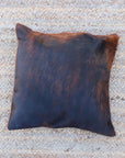 Cowhide Accent Pillow - Tiger Brindle Pillows RoHo Goods 