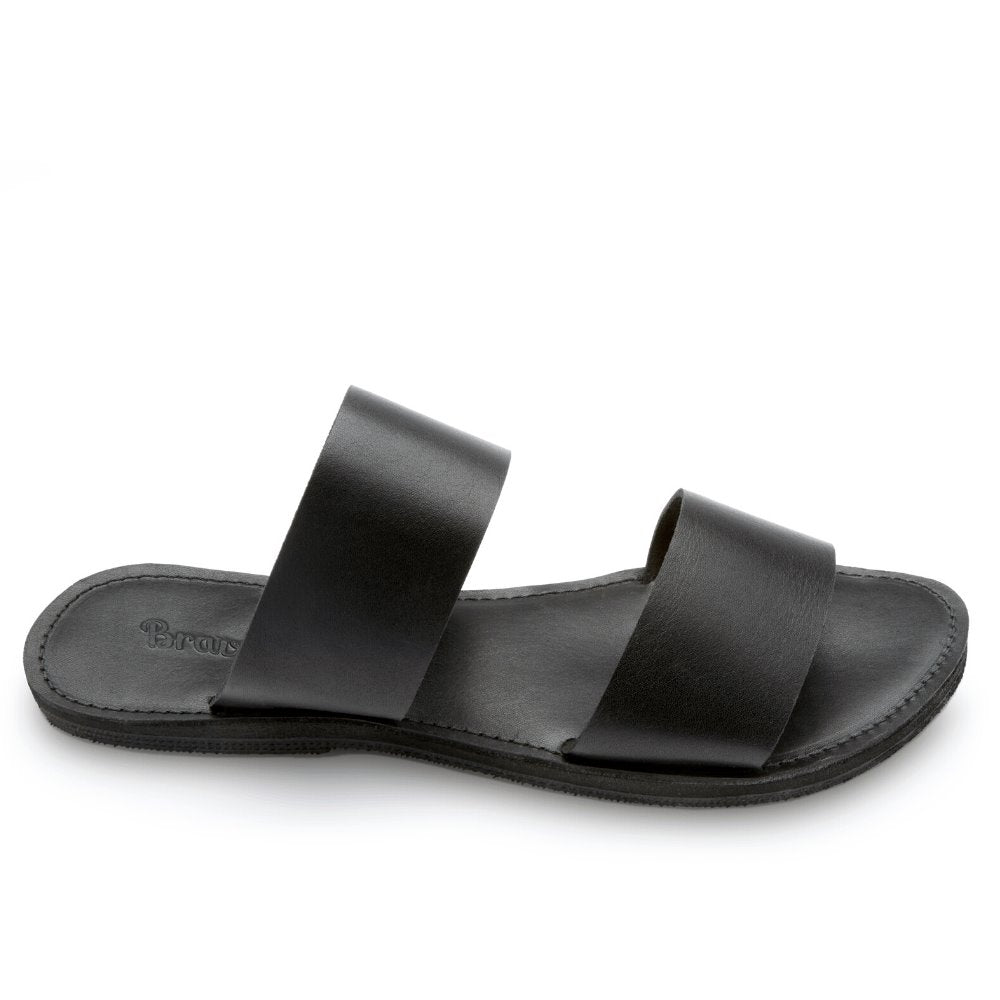The Ophelia Leather Slide Sandal Sandals Brave Soles 