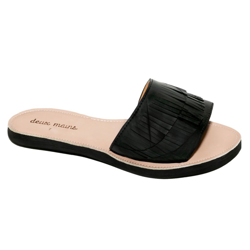 Fringe Slide sandal Women&#39;s Sandals Deux Mains 