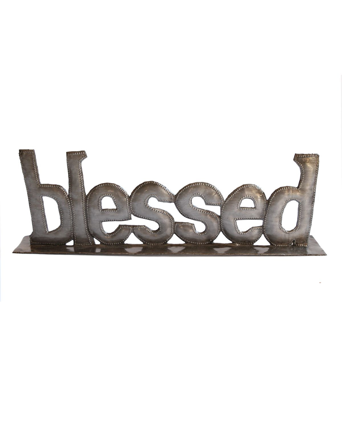 Blessed Standing Metal Art