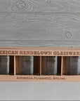 Handblown Glasses - Clear Glassware Verve Culture 