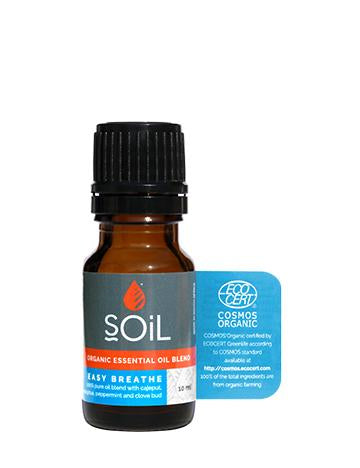Easy Breathe - Organic Essential Oil Blend Aromatherapy Soil Organic Aromatherapy 