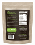 Pure Food Plant Based Protein Powder: RAW CACAO - 512g Pouch