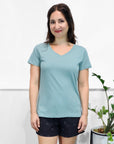 Cameo Blue Organic Cotton T-Shirt