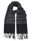 Classic Black Ikat Scarf Scarf Passion Lilie 