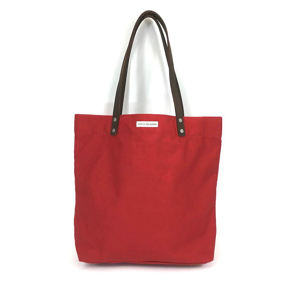 DAY TOTE RED Tote Bags Made Free 