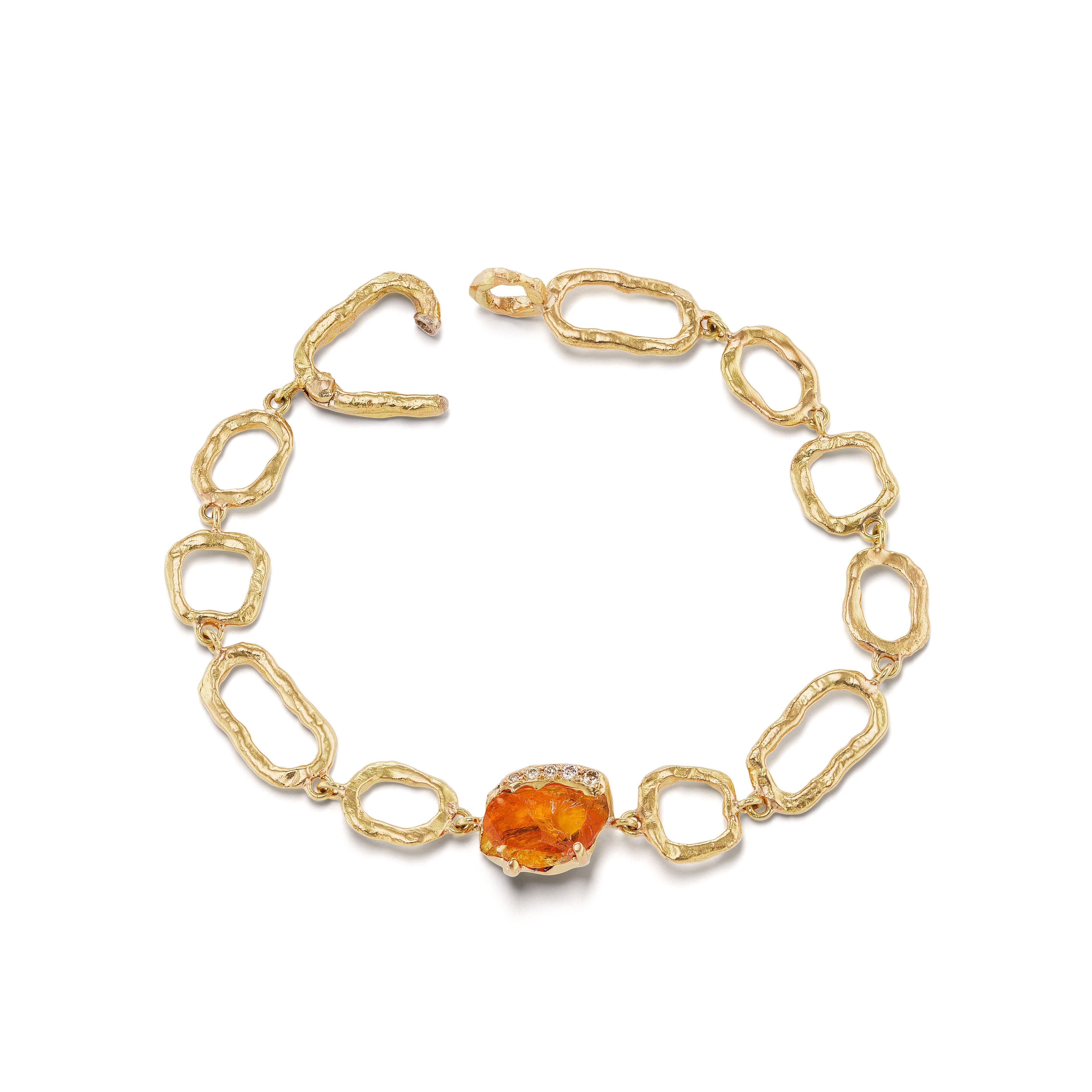 Gladwell Bracelet - Spessartine Garnet bracelet Debra Navarro 