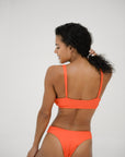 Coral Adjustable Plunge Bikini Set Bikinis Bold Swimwear 