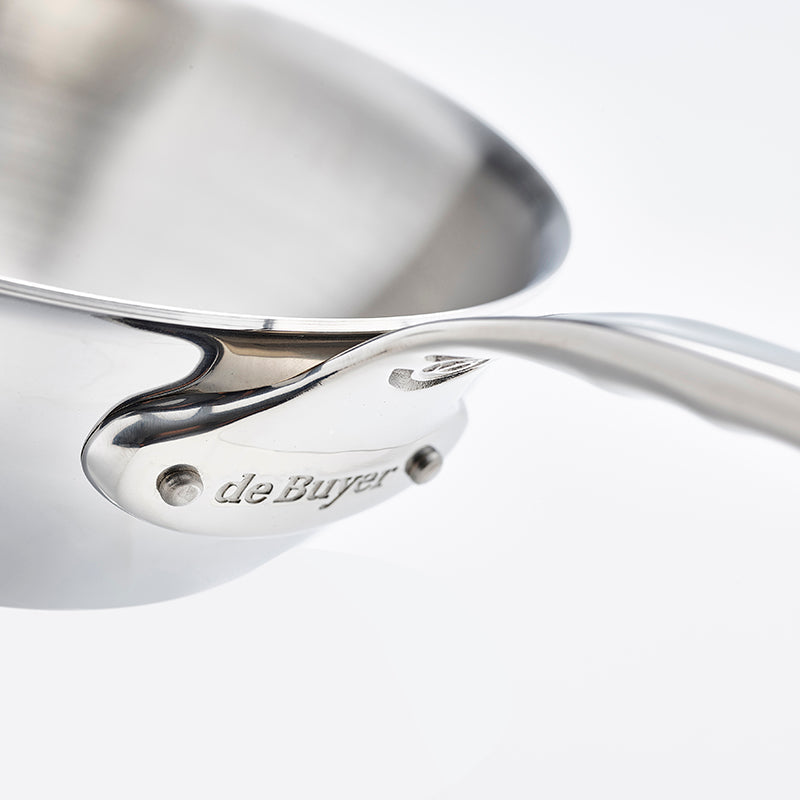 AFFINITY 5-ply Stainless Steel Rounded Sauté Pan