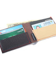 Franklin Upholstery Vinyl Vegan Wallet- Brown Wallets Clutches Alchemy Goods 