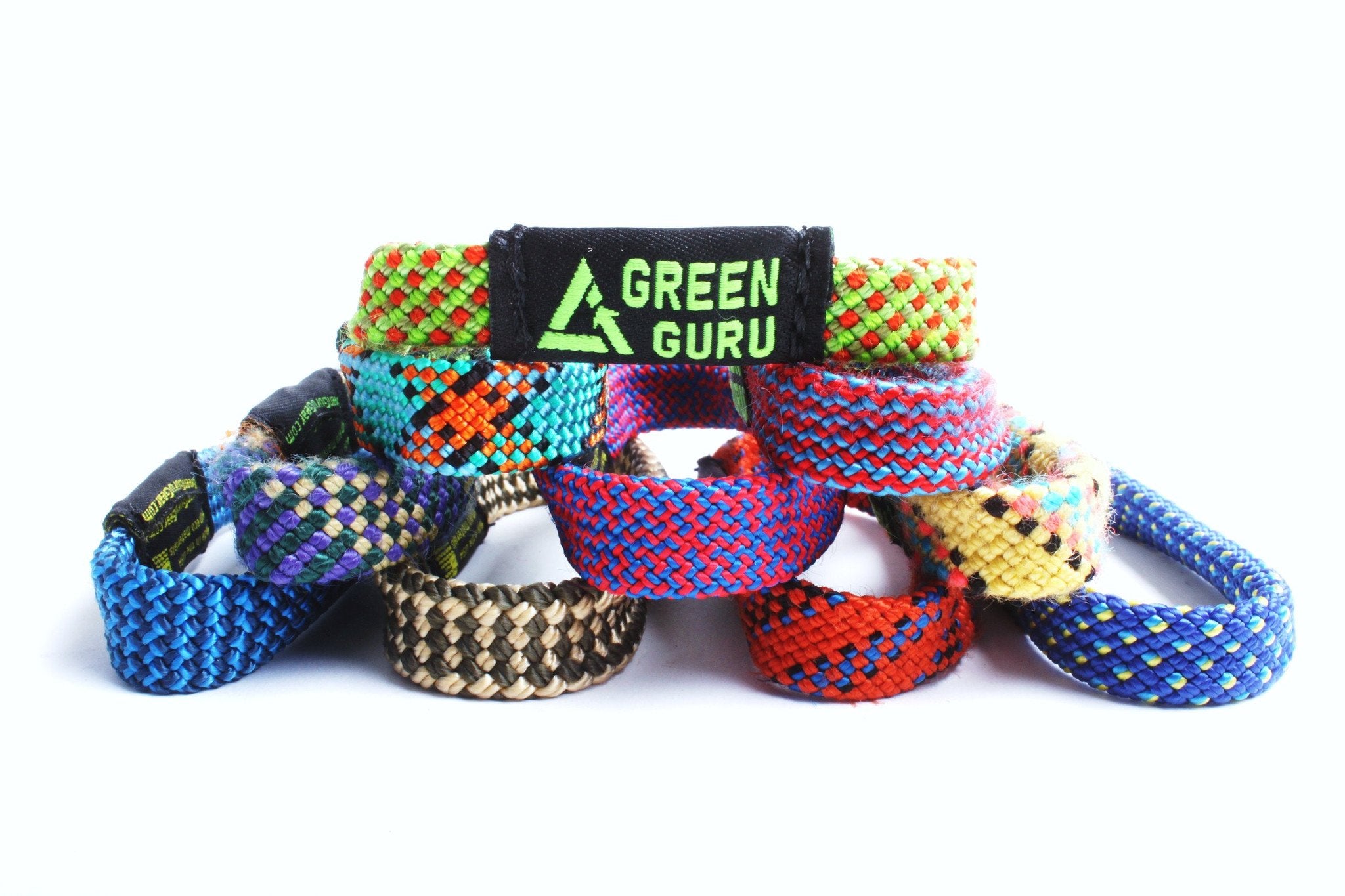 Climbing Rope Bracelet (Sold as Singles) Climbing Rope Bracelets Green Guru Gear 