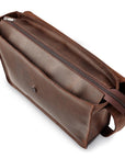 The Gabriel Leather Messenger Bag Crossbody Bags Brave Soles 