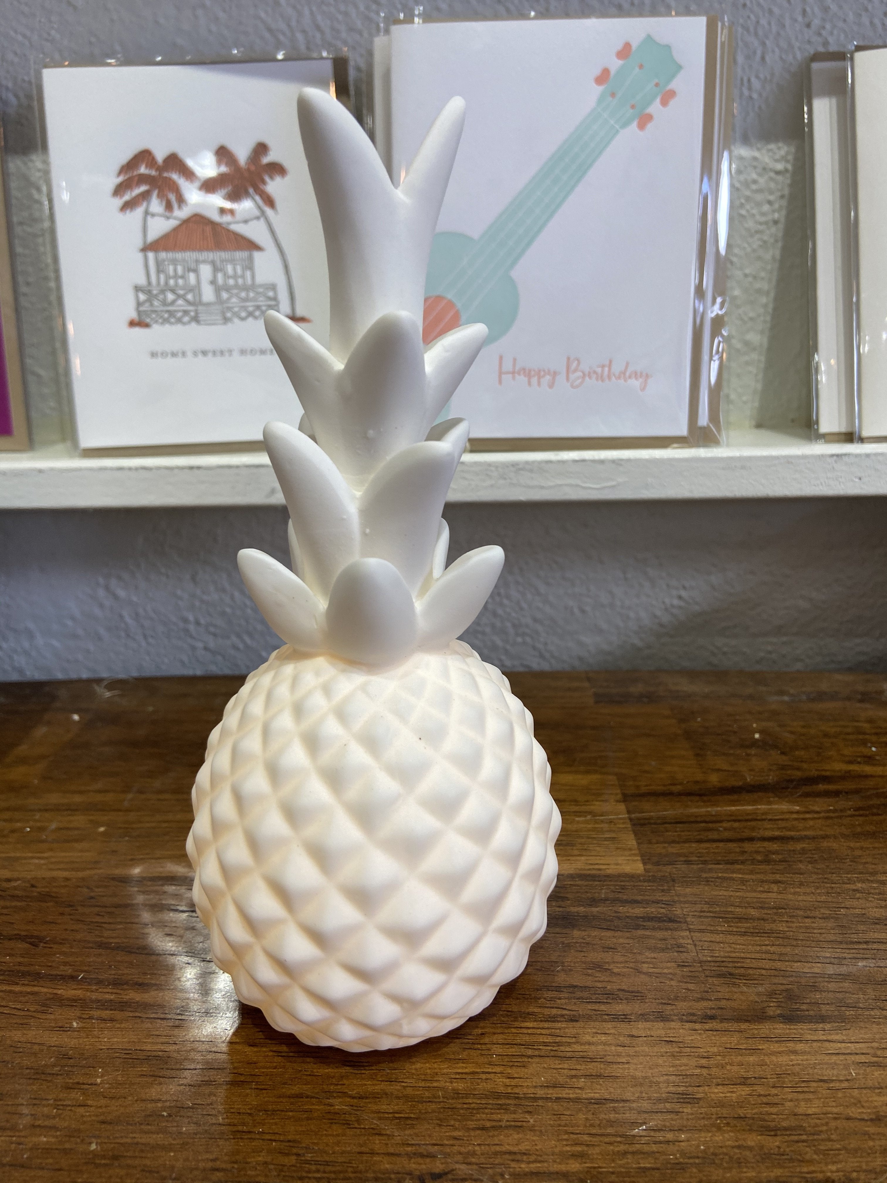 Pineapple LED porcelain lamp Lamp Bradley &amp; Lily 