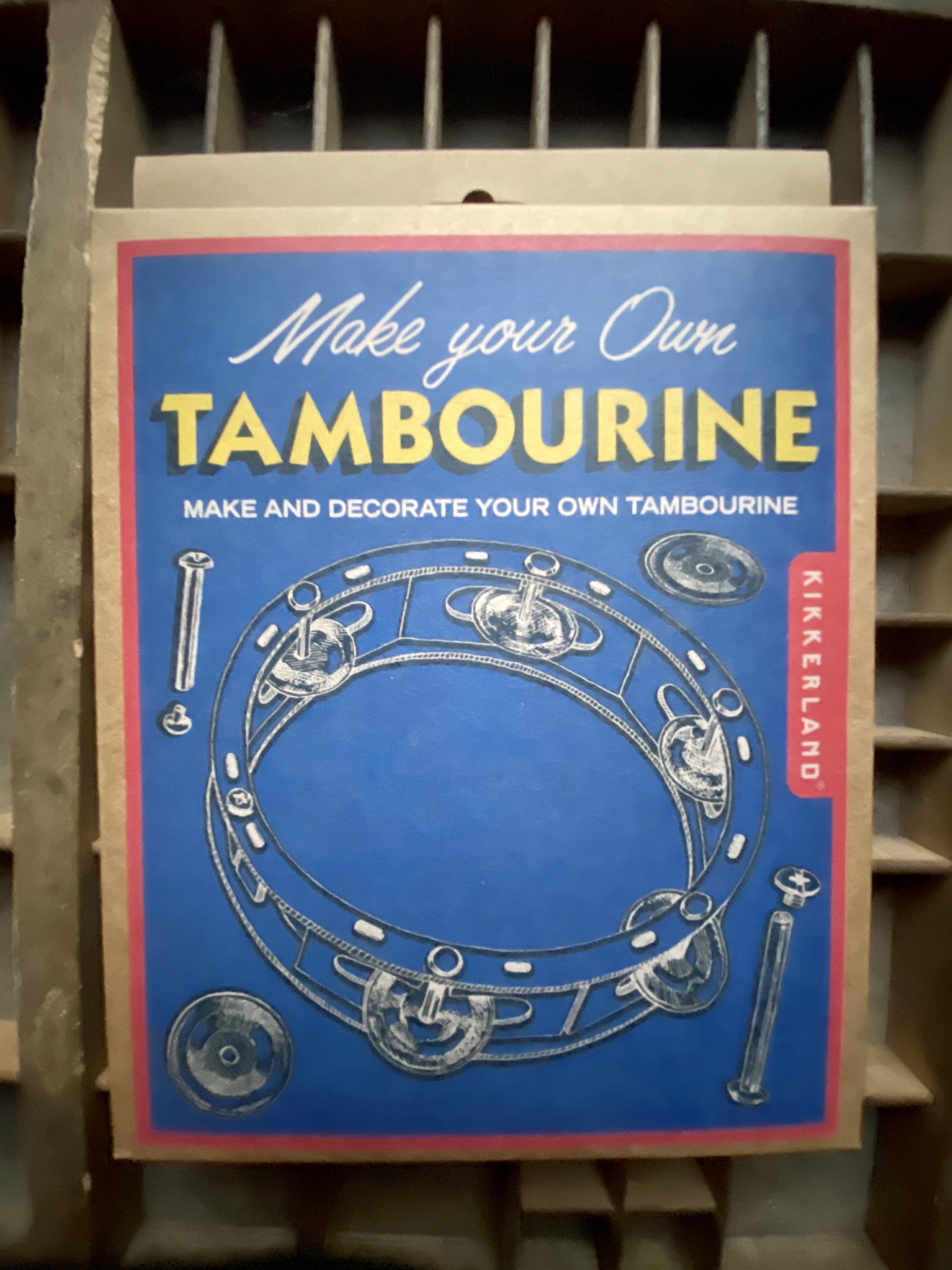 Build your own Tambourine Tambourine Bradley &amp; Lily 