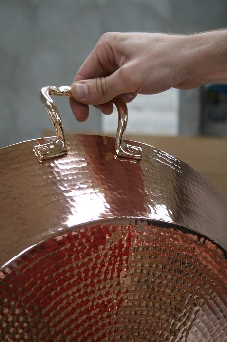 Copper Paella Pan, 13&quot; Pans Amoretti Brothers 