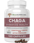 Chaga Extract - Capsules Capsules Real Mushrooms 