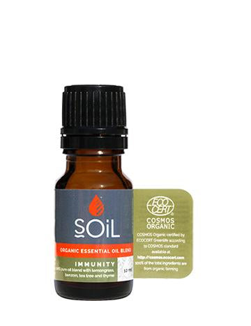 Immunity - Organic Essential Oil Blend Aromatherapy Soil Organic Aromatherapy 