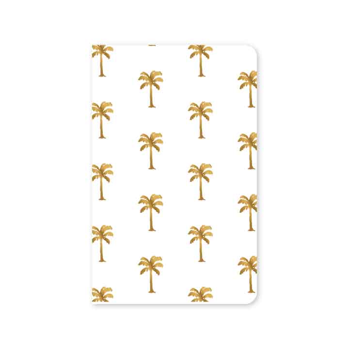 Golden Palms Mini Notebook Notebook Bradley &amp; Lily 