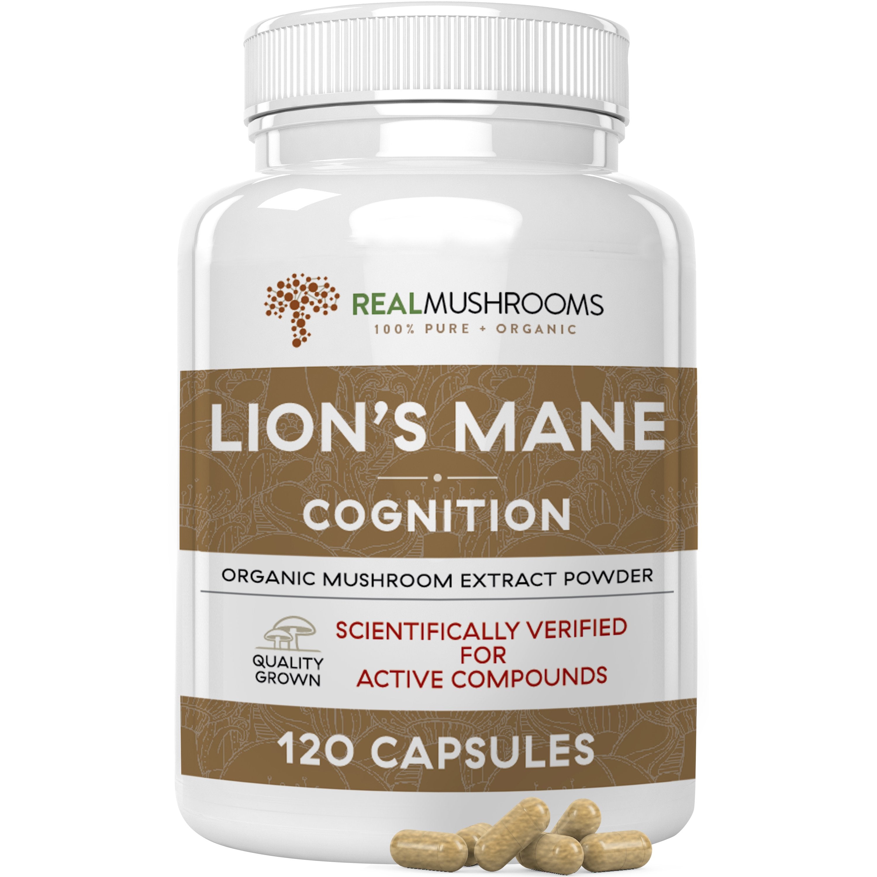 Lion's Mane Extract - Capsules Capsules Real Mushrooms 