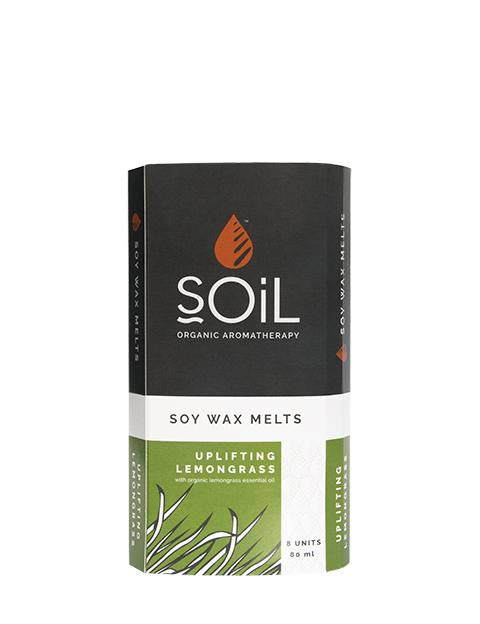Soy Wax Melts - Lemongrass Wax Melts Soil Organic Aromatherapy 