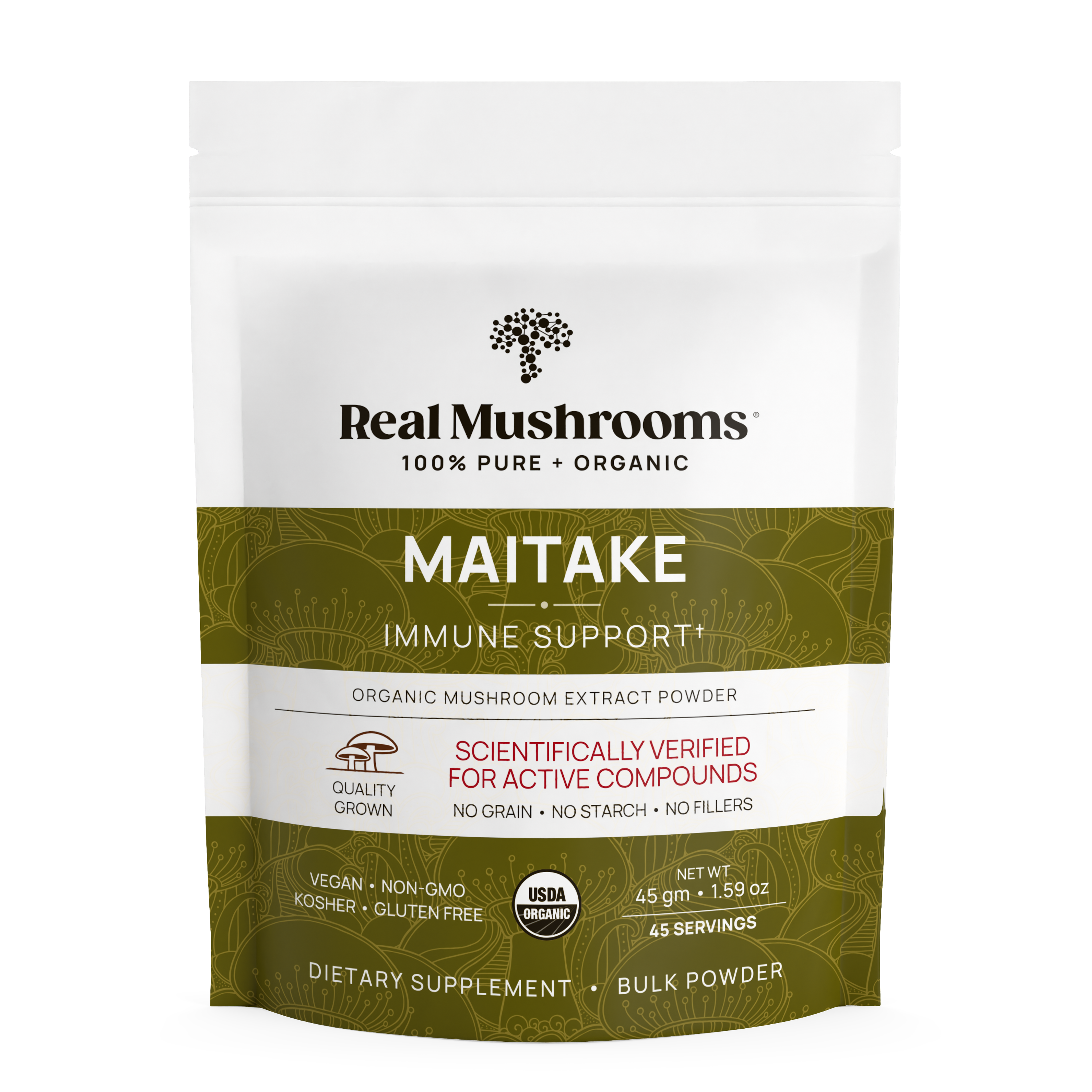 Organic Maitake Mushroom Powder – Bulk Extract