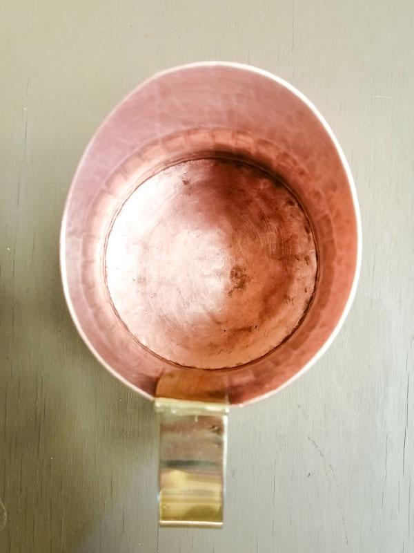 Copper Milk Pot - 5.5&quot; Pitchers Amoretti Brothers 