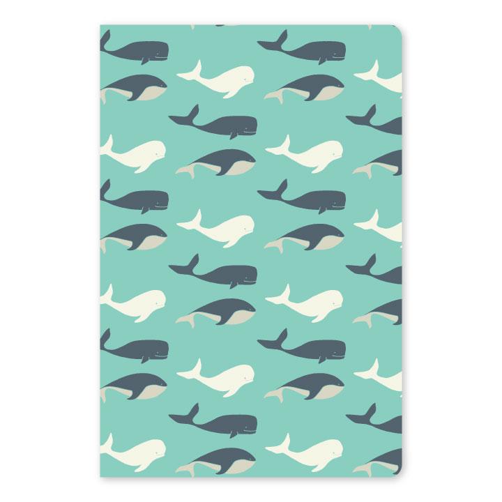 Whale Large Notebook Notebook Bradley &amp; Lily 